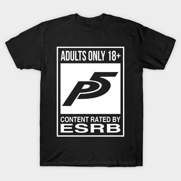 P5 ESRB T-Shirt by merch.x.wear